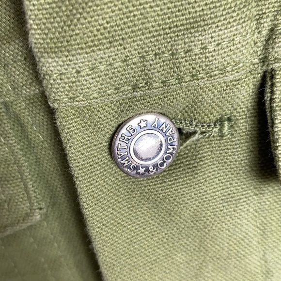 Smythe Green Denim Jacket Size XS - Picture 4 of 5